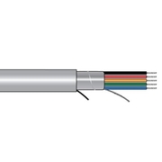 Alpha Wire 16-6C 19 STR TNC PVC FOIL SHD, PVC JKT 80C 300V CM, 1000FT 5366C SL001